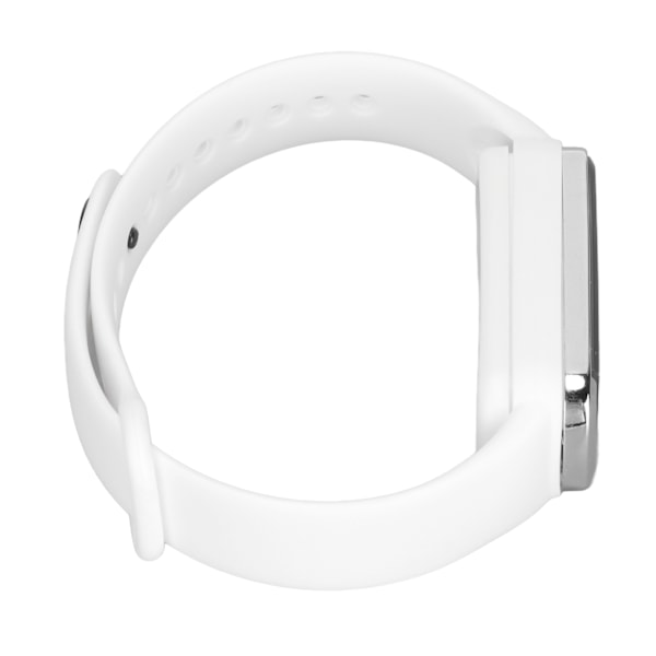 Digital Klocka LED-Skärm 12/24 Timmar Uppladdningsbar Stilren Elektronisk Armbandsur för Män Kvinnor