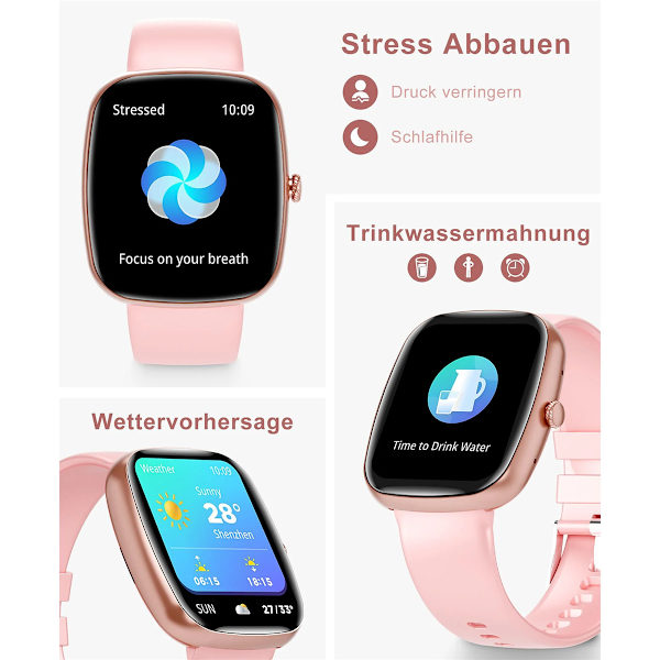 1,83\" Tum Fitness Tracker, IP67