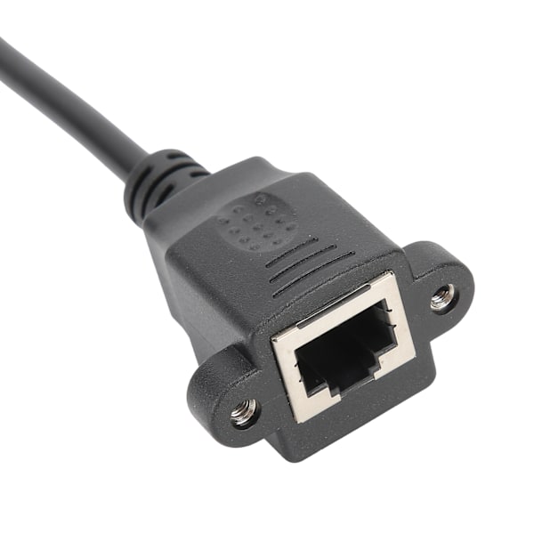 RJ45 Hona till 8-Pin Kabel Kort Nätverksadapter Förlängningssladd Lödfri Terminal Grön
