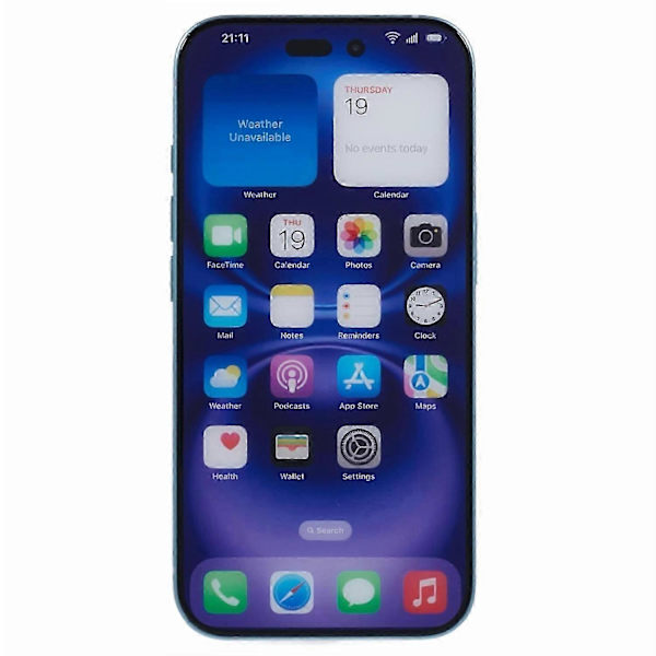 Til Iphone 16 Farveskærm Dummy Telefon Optagelse Tæller Display Legetøj (uden Logo)[TT] Style C