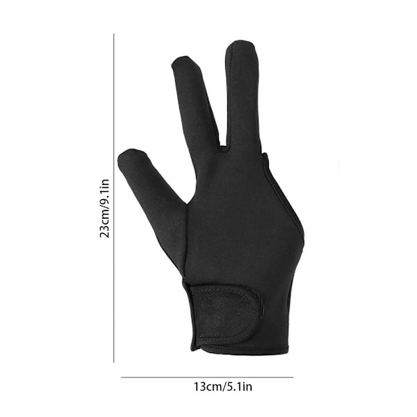 Värmebeständiga handskar, neopren med 3-fingerdesign för mångsidig användning, universell passform med handledsrem, skyddshandskar idealiska för hårstyling
