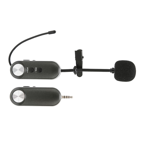 T‑3 Trådlös Lavalier Mikrofon UHF Professionell Myggmikrofon för Möten Tal PA System 100‑240VAU Kontakt