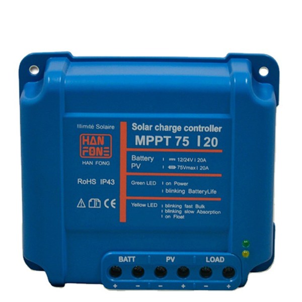 MPPT 75/15 15A laddningsregulator