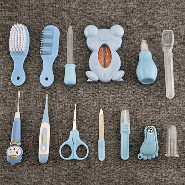 Omfattande Babyskötselgåva, Lättviktigt Praktiskt Babysjukvårdskit med Nässug, Främja Bebisens Hälsa Genom Resor Portabel