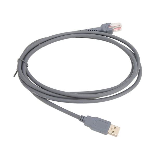 Streckkodsläsarkabel USB-skanningskabel för Symbol LS2208 LS2208AP LS1203 LS4208 DS6707 DS6708