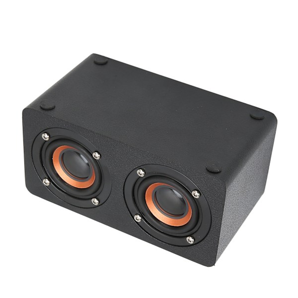 Bluetooth-högtalare Stilren Multifunktionell Träimitation Bluetooth-högtalare för Hem KTV Fest