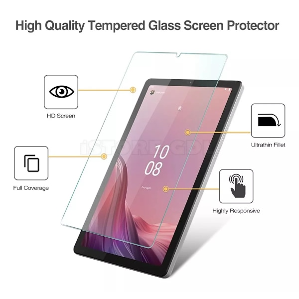 2 Stycken Skärmskydd i Glimmer för Lenovo Tab M9 2023 Tb-310fu