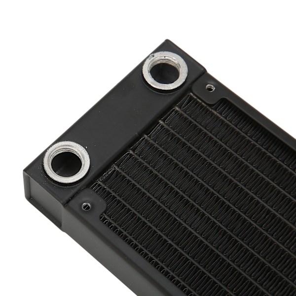 Vattenkylningsradiator 8 Rör G1/4 Gänga 80mm Dubbla Fläktar Aluminiumlegering Värmeväxlare för Skrivare Drönare Datorer