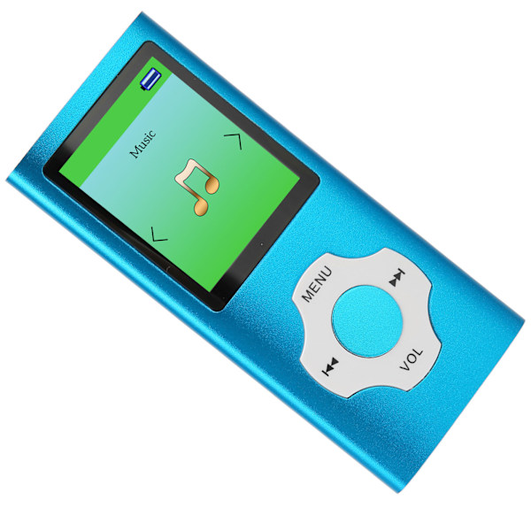 MP3-spelare 1,8 tums LCD-skärm Stöd för inspelning FM-radio Bärbar musikspelare för studenter