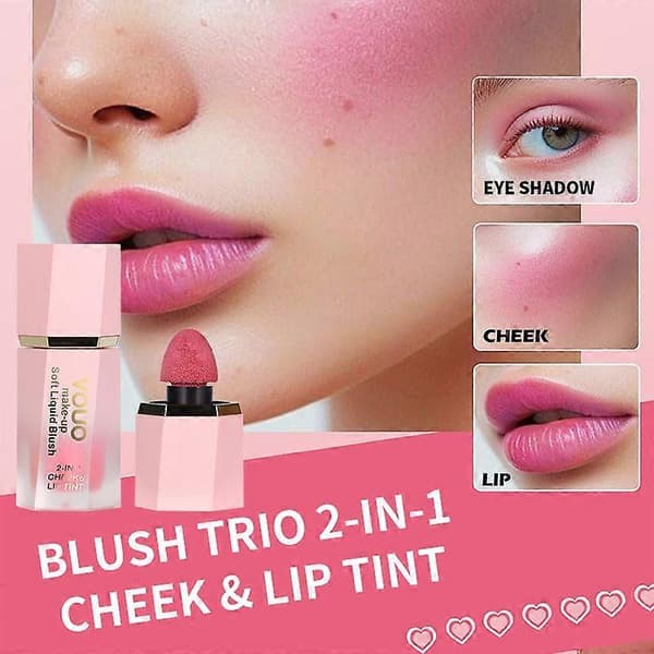 Color Bloom Flydende Blush - Fin Karmin 104