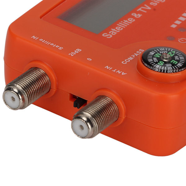 Satellit-TV Signal Finder LCD-Display Digital Satellitsignalmeter med Kompass Summerkontroll