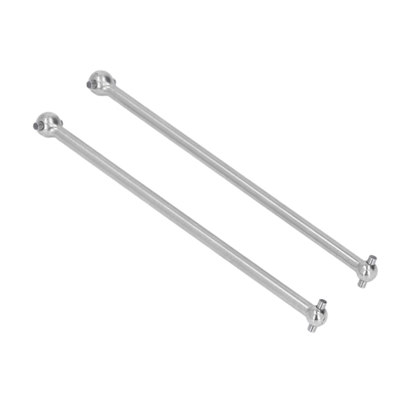2st RC Bil Bakre Drivaxel Set Stål Drivaxel Hög Hårdhet Stabil Bakre Drivaxel för ARRMA 1/7 Silver