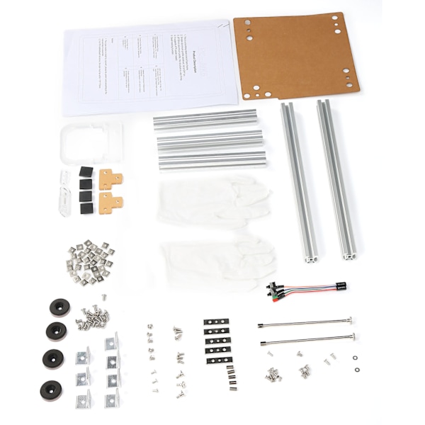 ITX Dator Öppet Chassi Fäste Bra Värmeavledning Delad Hårdvarustruktur Aluminiumlegering DIY Bare Frame för Hemmet