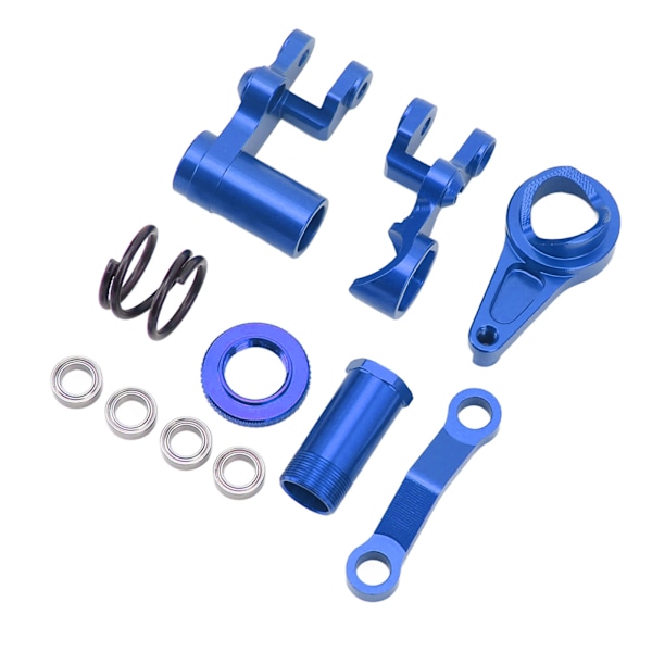 Styrservo Saver Aluminiumlegering Stabil Smidig Drift RC Styrningsenhet för TRAXXAS SLASH 1/10 RC Bil Blå