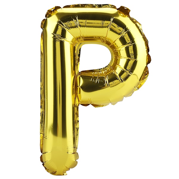 10pcs 16" Happy Birthday Letter Aluminum Foil Balloons Party Wedding Decor (Gold)