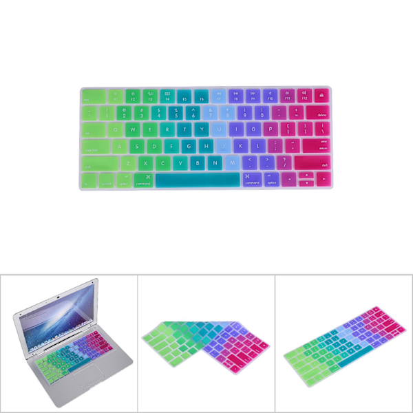 1 st Flerfärgat Dammtätt och Vattentätt Tangentbordsöverdrag för Apple Magic Keyboard (Bländande)