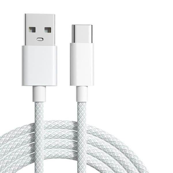 2-meter Charging Cable (2-pack) suitable for Samsung Galaxy S25, S24, S22, S23, S9, S10, S20, S21 and iPhone 15/16 Pro Plus Max[TT] (2-PACK) 1 meter