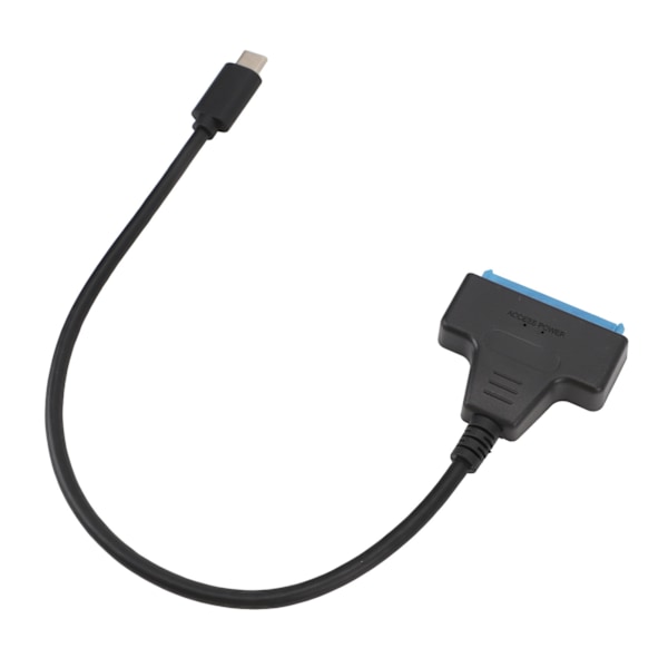 SATA till USB 3.1 Typ C Adapterkabel Stöd UASP 6Gbps Hårddisk Konverteringskabel för 2.5 Tum HDD SSD