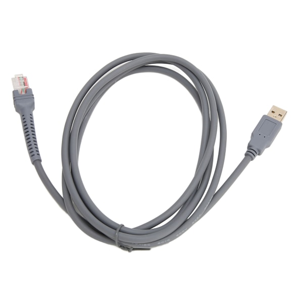 Streckkodsläsarkabel USB-skanningskabel för Symbol LS2208 LS2208AP LS1203 LS4208 DS6707 DS6708