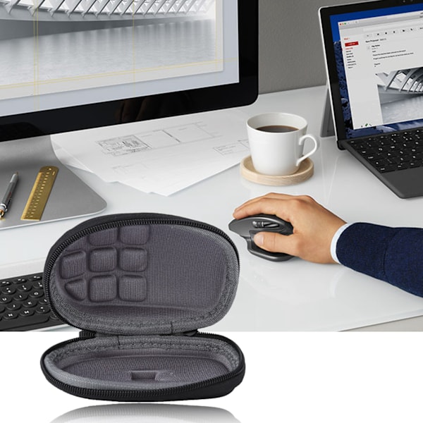 EVA Skyddande Musfodral Bärväska för Logitech MX Anywhere 2S