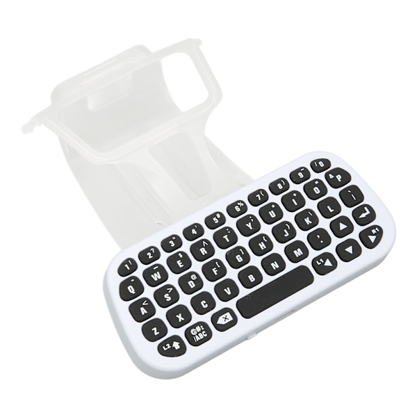 Kontroller Tangentbord Professionell Chatt Röst Trådlöst Bluetooth Kontroller Knappsats med Klämhållare för PS5 Kontroller