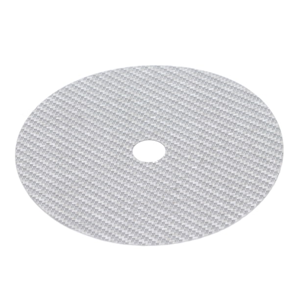 CD DVD Stabilisator Kolfiber 0.2mm Tuning Matta Skivstabilisator för Toppmatad Spelare Vit