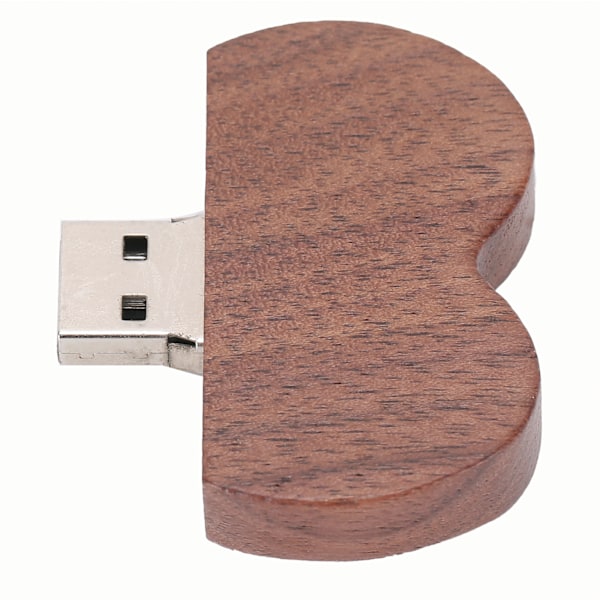 USB-minne Valnöt Hjärtformad för Windows OS X CM11052 (32GB)