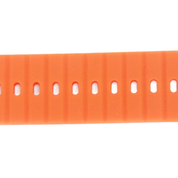 Reserve Watchband Juster Størrelse Blød Silikone Watch Strap til Watch 2 A1807 Verge 2 Orange