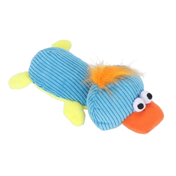 2ST/ Set Pet Dog Squeak Chew Toy Mjuk plysch Duck Monkey Sound Toys