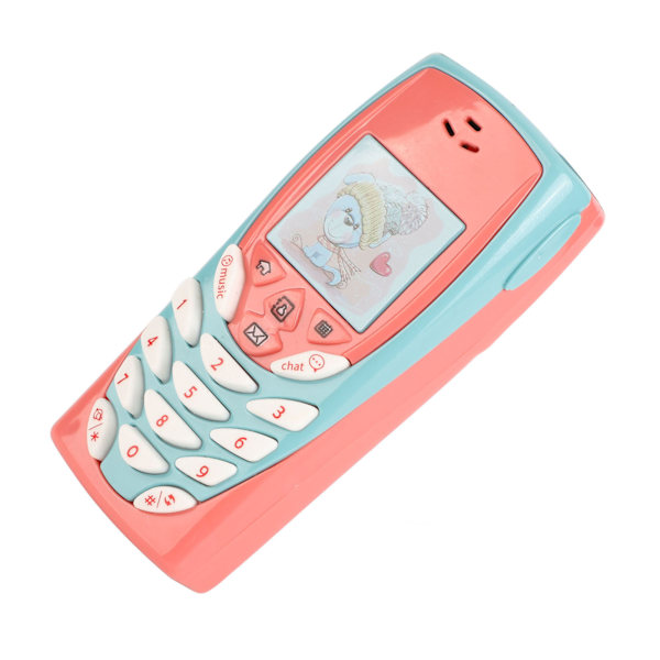 Baby leksakstelefon Intressant simulering musik leksak mobiltelefon för pojkar flickor födelsedagspresenter