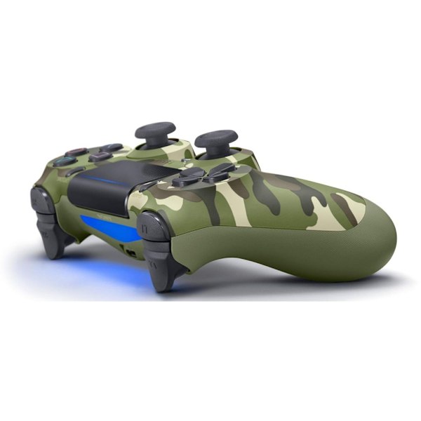 4 Trådlös Handkontroll för PlayStation 4 - Grön Kamouflage (Renoverad)