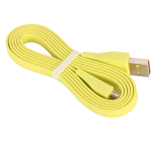 Ersättnings USB-laddningskabel Slitstark sladd för Logitech UE Wonderboom för UE Boom för Megaboom för Mega Boom 1,2m Fluorescerande Gul