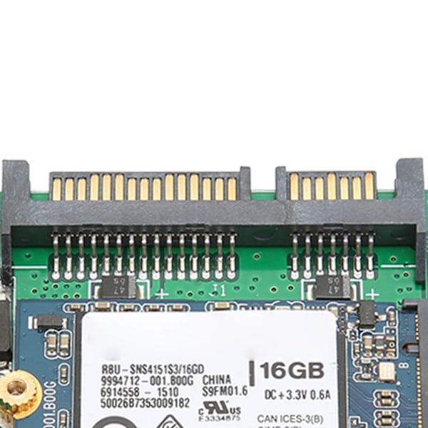 SATA Adapter M.2 SSD 2 i 1 Stor Kapacitet Stabil Pålitlig Portabel Plug and Play Datortillbehör 16GB