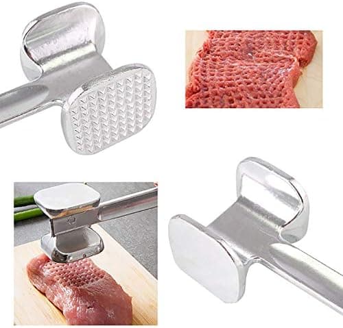 Meat Tenderizer Hammer Double-Sided Mallet for Tenderizing Steak, Beef, Chicken, Pork