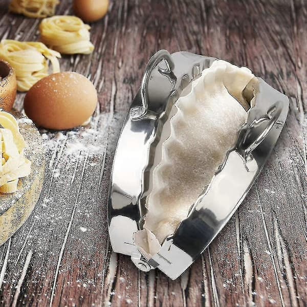 Stor Empanada Maker, 6\" Empanada Maker i Rostfritt Stål, Bakverktyg, Fickpaj