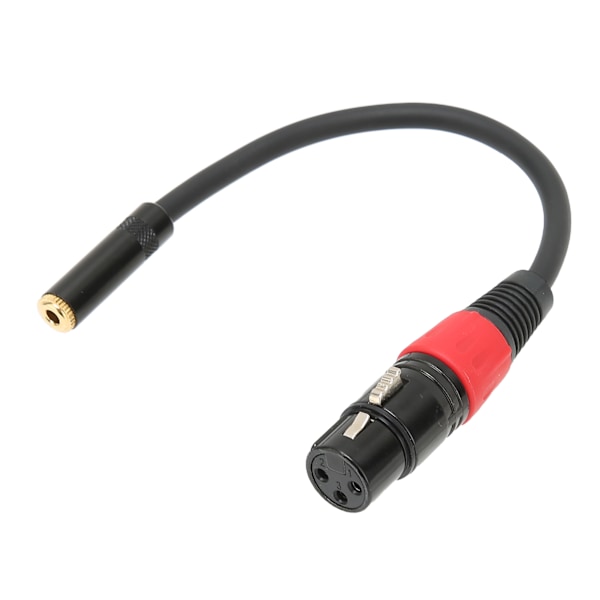 3,5 mm till XLR Hona Kabel Professionell Mini Jack Mikrofon Konverteringskabel för Kamera Dator XLR Hona till 3,5 mm Hona 0,2 m