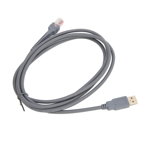 Streckkodsläsarkabel USB-skanningskabel för Symbol LS2208 LS2208AP LS1203 LS4208 DS6707 DS6708