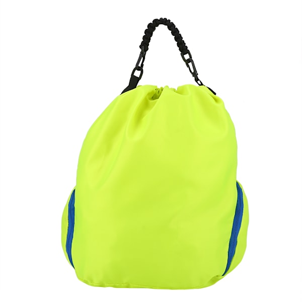 Utomhus Nylon Regntät Dragsko Ryggsäck Påse Hållare Förvaringsväska (Grön)