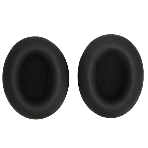 2 st Öronkuddar Ersättningskuddar Hörlurstillbehör för Monster Studio Headset Svart