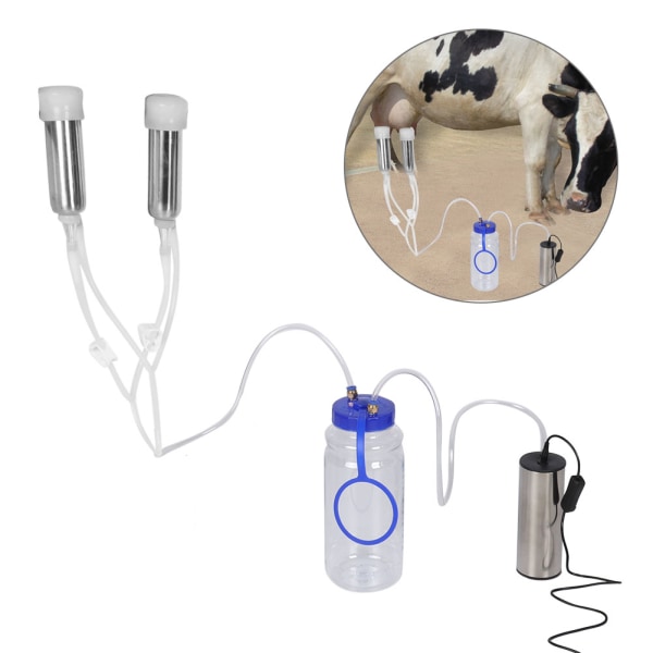 110V-240V sähköinen lypsykone kannettava rintapumppu lypsykone tyhjiö (Cow UK)