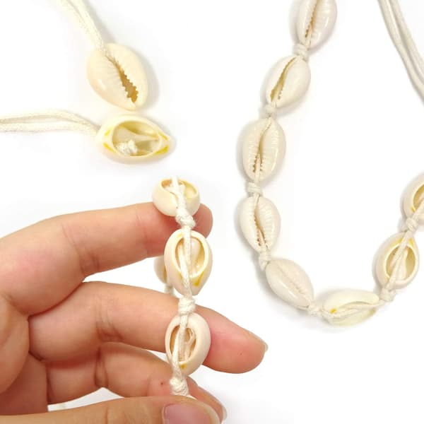 Natural Shell Necklace Handmade Summer Beach Choker -