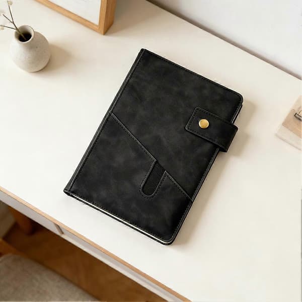 2026 Minimalistisk Planner Premium Tyk Journal Notesbog til Mænd Kvinder[TT] Grey