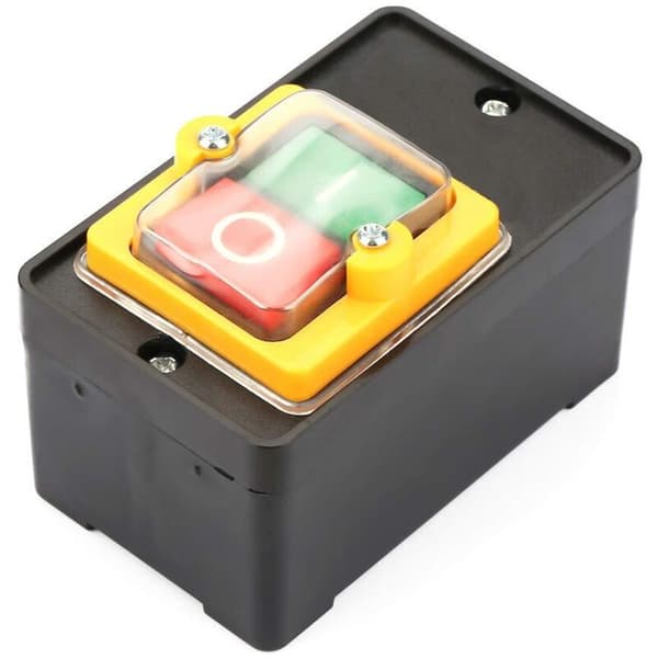 KA0-5H Waterproof Control Switch, Push Button On/Off Switch, AC 220V/380V 10A Push Button Switch