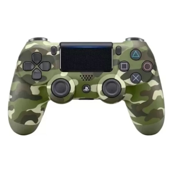 4 Trådlös Handkontroll för PlayStation 4 - Grön Kamouflage (Renoverad)