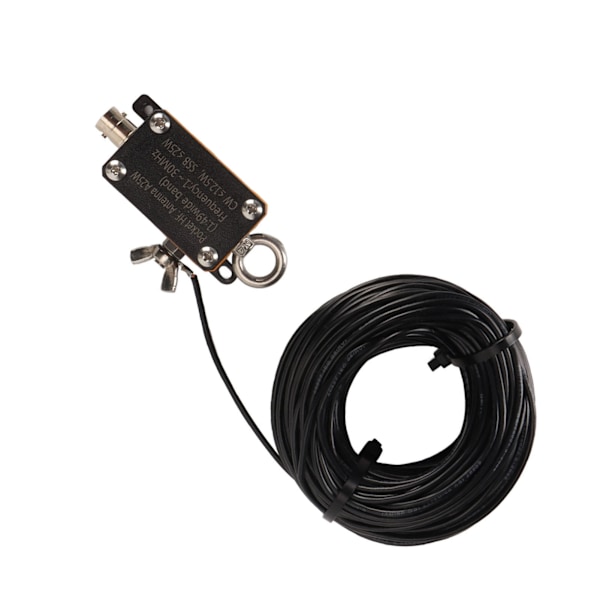 Bärbar HF Ändmatad Antenn 1‑30MHZ FE8 CW SSB 1:49 Balun Kortvåg Fick Ändmatad Radioantenn För Utomhusbruk