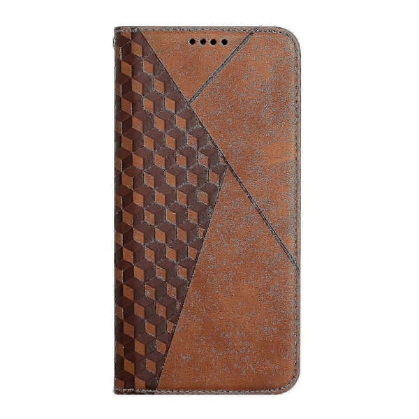 Magnetisk Plånboksfodral i Läder för Oppo A94 5G Telefon - Brun[TT]