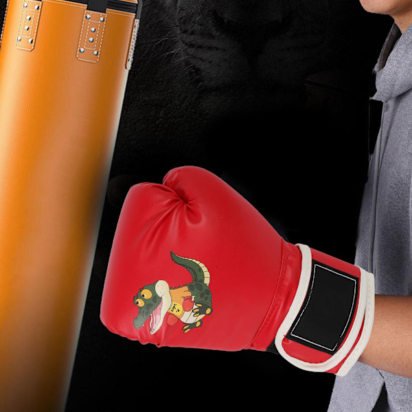 BONSEM Barn Boxningskrokodilhandskar Boxning Taekwondo Utrustning för 3-7 År