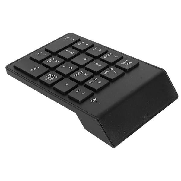 Trådlösa Bluetooth-numeriska tangentbord 18 U-formade tangenter 10 m anslutningsavstånd Lågt brus Mini numerisk tangentbord för bärbar dator PC