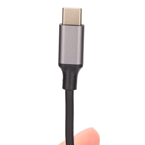 USB C 3.1 till DVI-kabel 190cm/74.8in Klar Stabil Typ C till DVI-kabeladapter för MacBook TV Smartphone