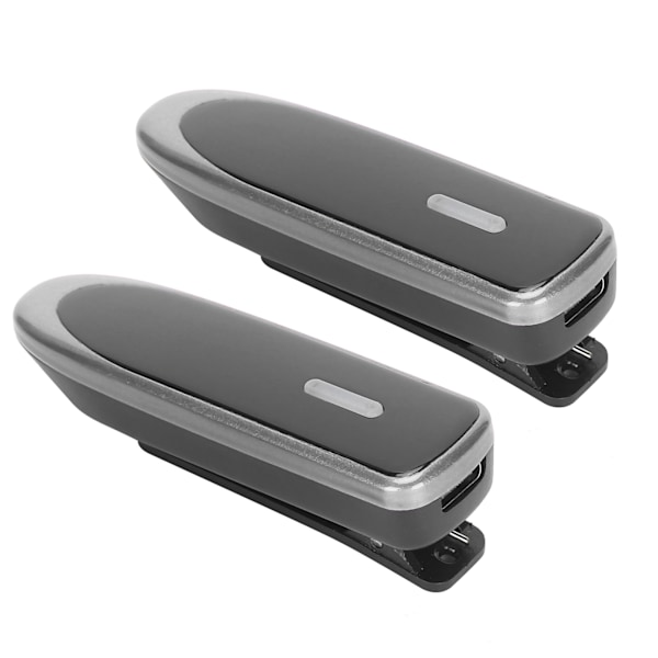 Walkie Talkie Mini Öronsnäcka Stil Tvåvägsradio Uppladdningsbar Handhållen Walkie Talkie för Lång Räckvidd (Grå)
